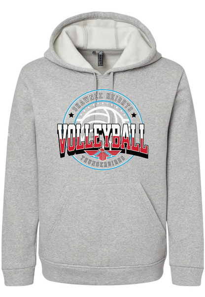 Shawnee Heights Volleyball Adidas Fleece Hooded Sweatshirt