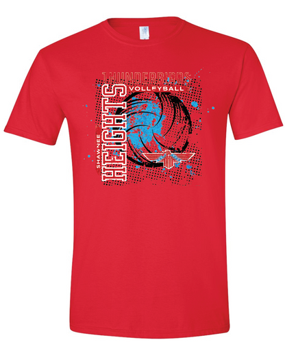 Thunderbirds Volleyball Gildan Softstyle T-Shirt