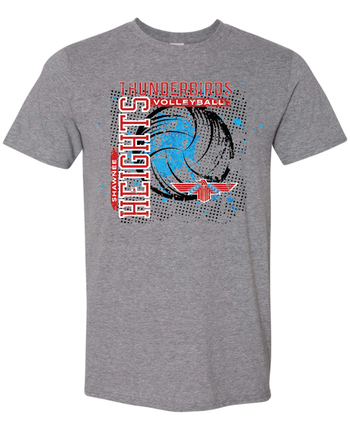 Thunderbirds Volleyball Gildan Softstyle T-Shirt