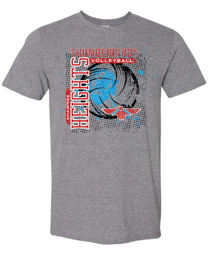 Thunderbirds Volleyball Gildan Softstyle T-Shirt
