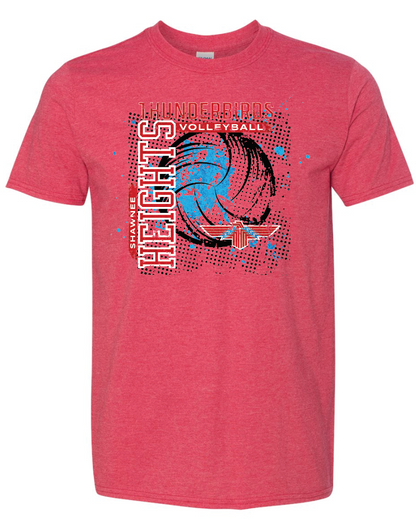 Thunderbirds Volleyball Gildan Softstyle T-Shirt