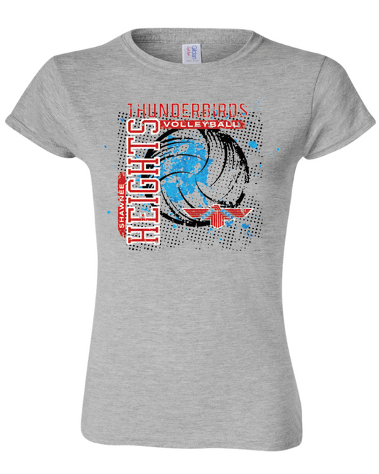 Thunderbirds Volleyball Gildan Softstyle T-Shirt
