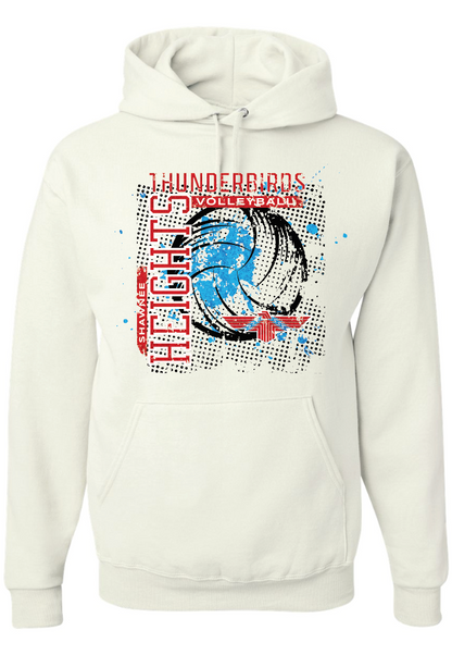 Thunderbirds Volleyball Jerzees NuBlend® Hooded Sweatshirt