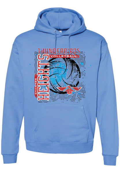 Thunderbirds Volleyball Jerzees NuBlend® Hooded Sweatshirt