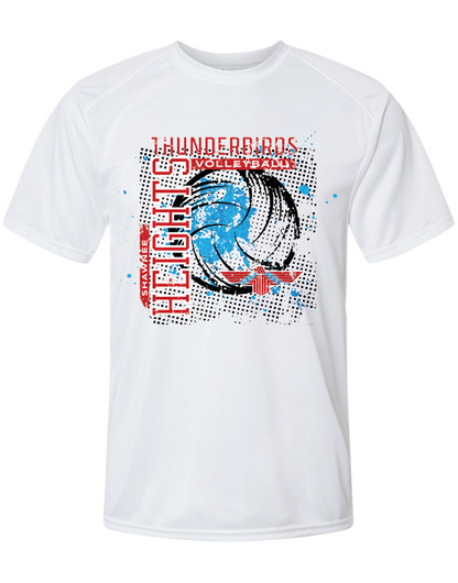 Thunderbirds Volleyball Paragon Performance T-shirt