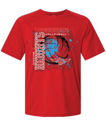 Thunderbirds Volleyball Paragon Performance T-shirt