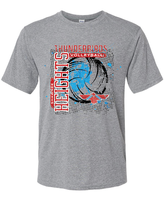 Thunderbirds Volleyball Paragon Performance T-shirt
