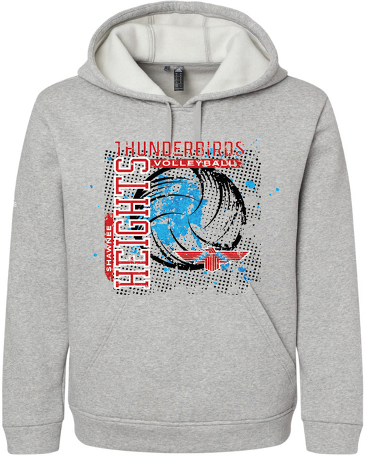 Thunderbirds Volleyball Adidas Fleece Hooded Sweatshirt