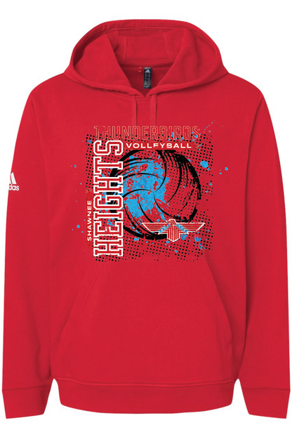 Thunderbirds Volleyball Adidas Fleece Hooded Sweatshirt