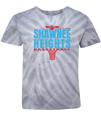 Shawnee Heights Basketball Tie Dye T-shirt