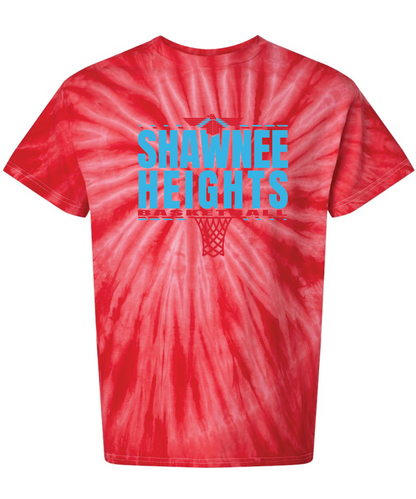 Shawnee Heights Basketball Tie Dye T-shirt