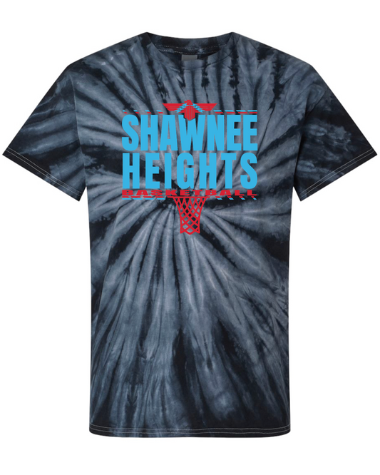 Shawnee Heights Basketball Tie Dye T-shirt