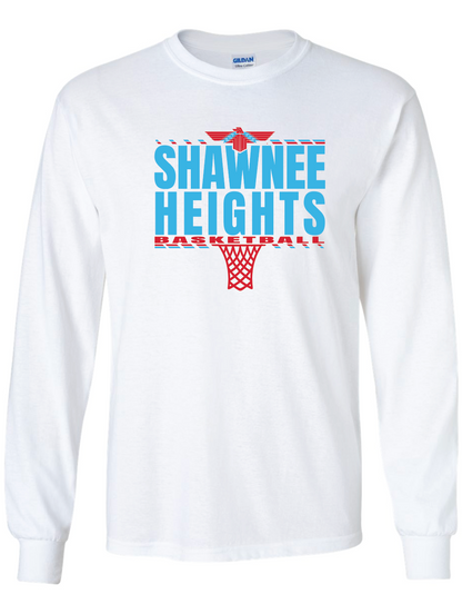 Shawnee Heights Basketball Gildan Ultra Cotton Long Sleeve T-Shirt