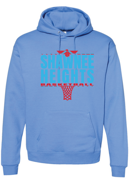 Shawnee Heights Basketball Jerzees NuBlend® Hooded Sweatshirt