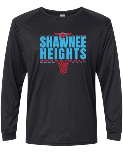 Shawnee Heights Basketball Paragon Performance Long Sleeve T-shirt