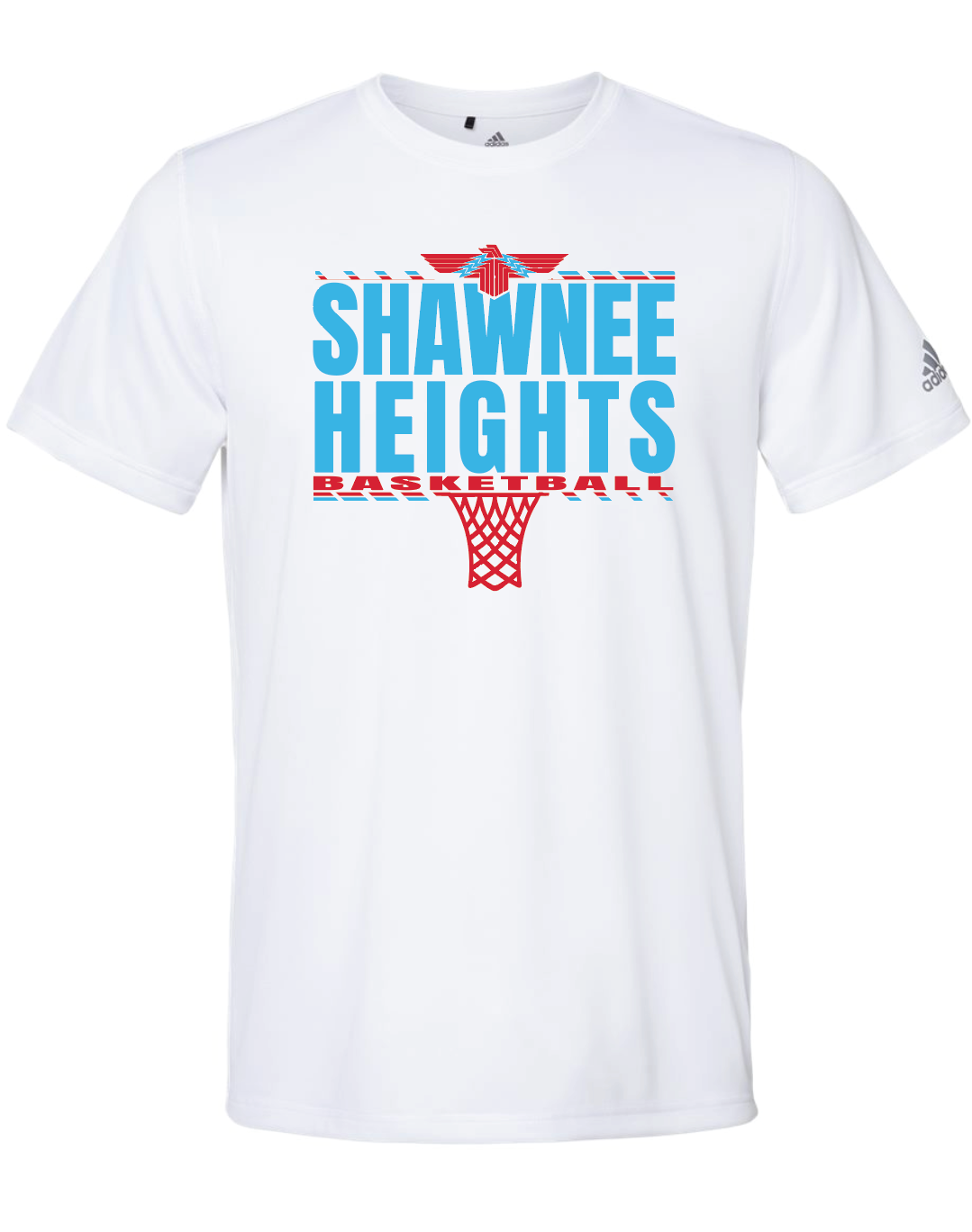 Shawnee Heights Basketball Adidas Sports T-shirt