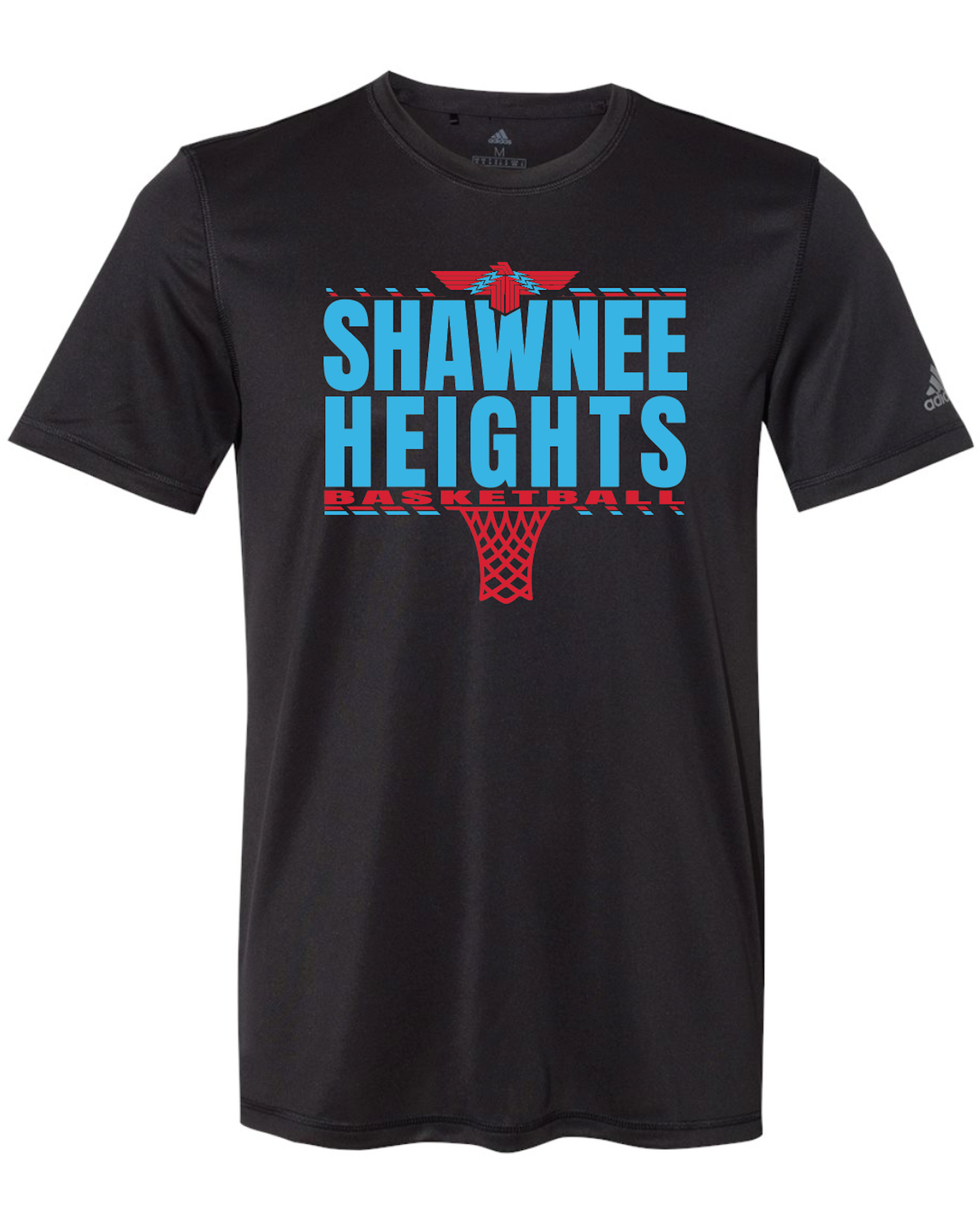 Shawnee Heights Basketball Adidas Sports T-shirt