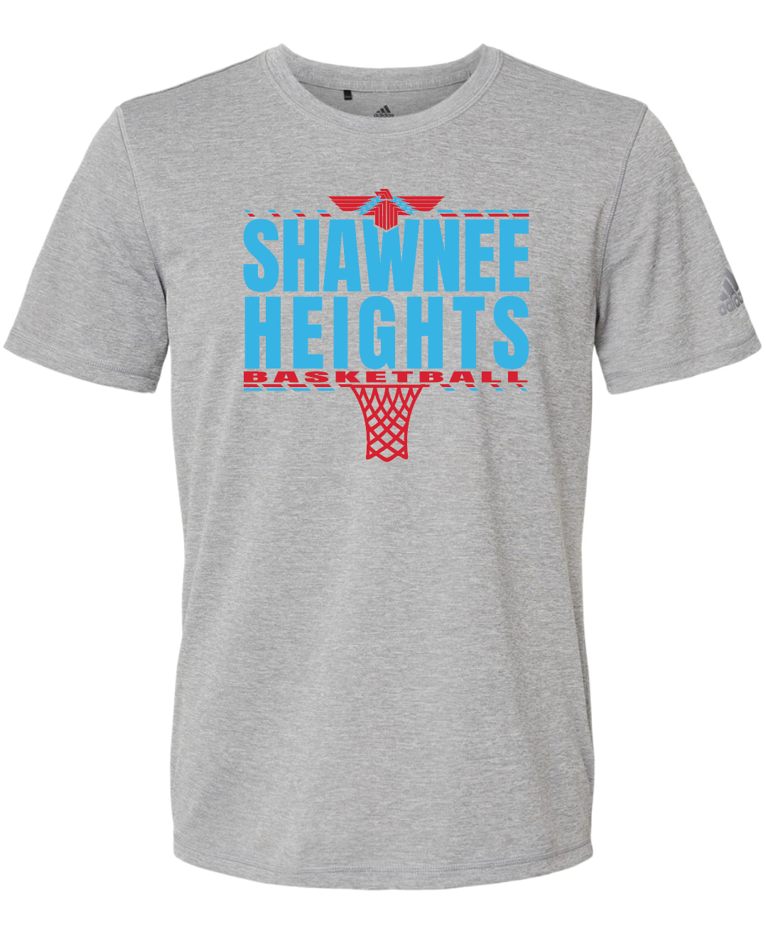 Shawnee Heights Basketball Adidas Sports T-shirt