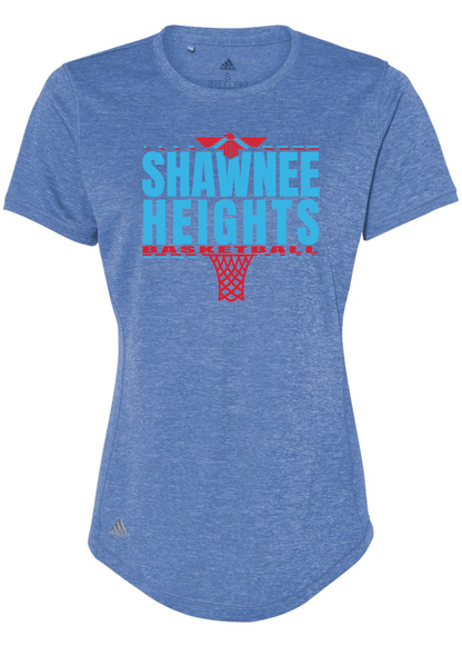 Shawnee Heights Basketball Adidas Womens Sports T-shirt