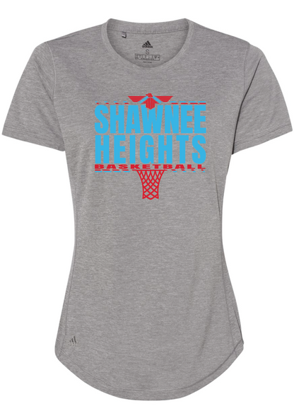 Shawnee Heights Basketball Adidas Womens Sports T-shirt