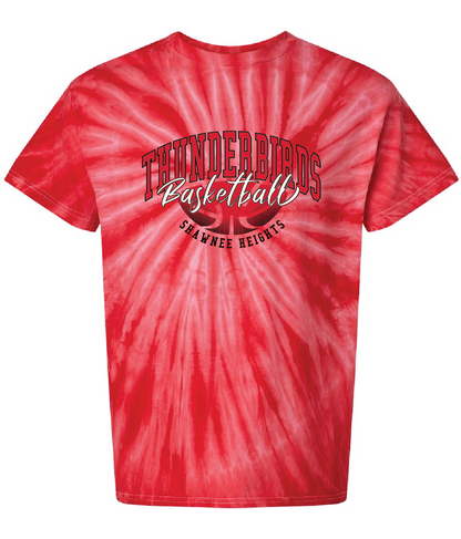 Thunderbirds Basketball Tie Dye T-shirt