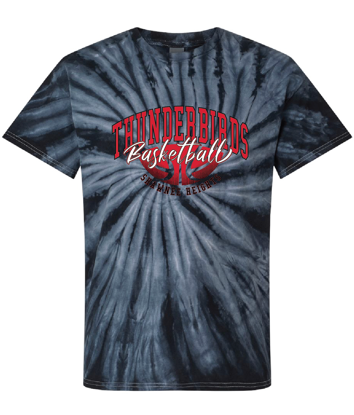 Thunderbirds Basketball Tie Dye T-shirt