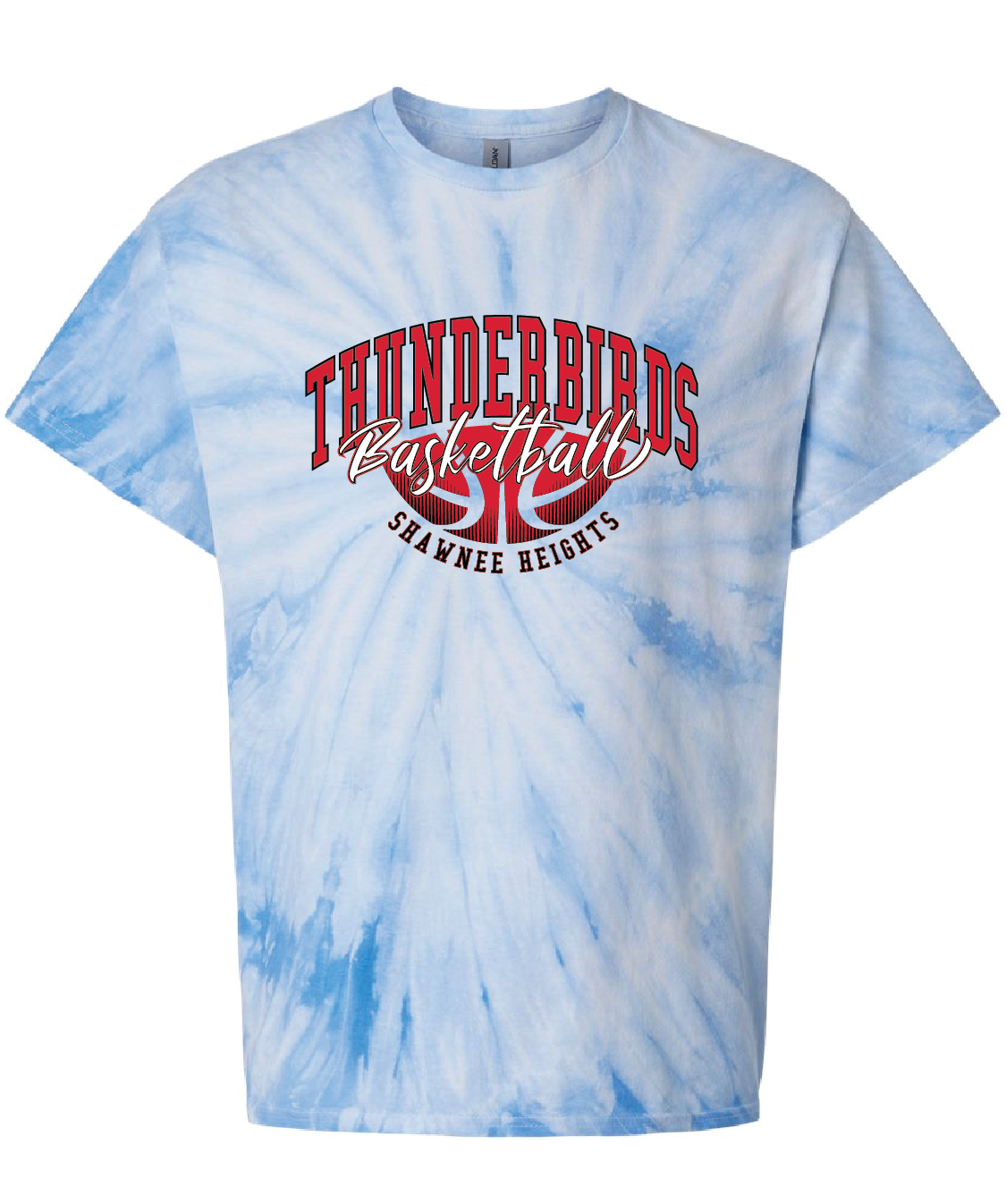 Thunderbirds Basketball Tie Dye T-shirt