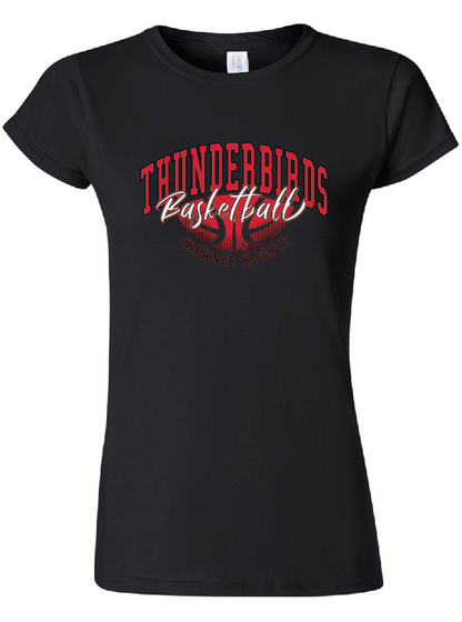 Thunderbird Basketball Womens Gildan Softstyle T-Shirt