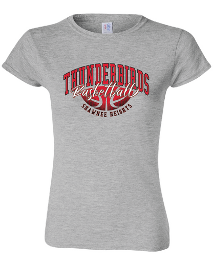 Thunderbird Basketball Womens Gildan Softstyle T-Shirt