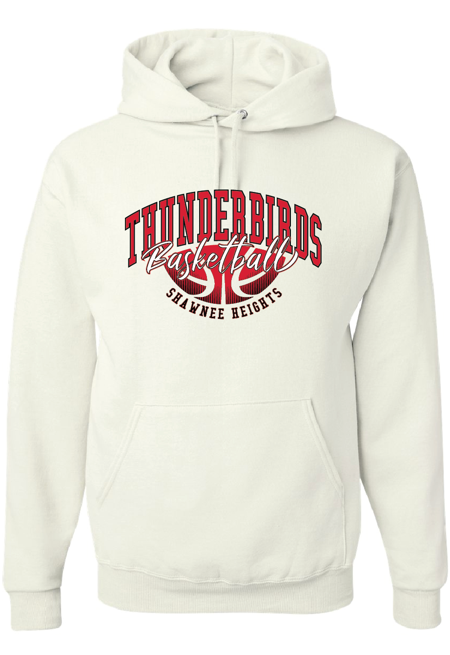 Thunderbird Basketball Jerzees NuBlend® Hooded Sweatshirt