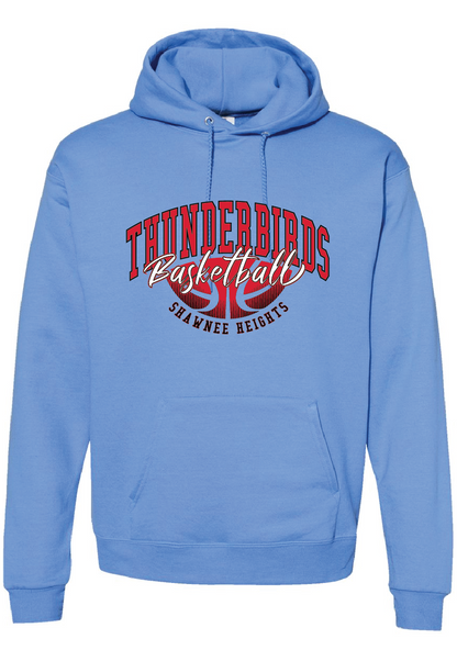 Thunderbird Basketball Jerzees NuBlend® Hooded Sweatshirt