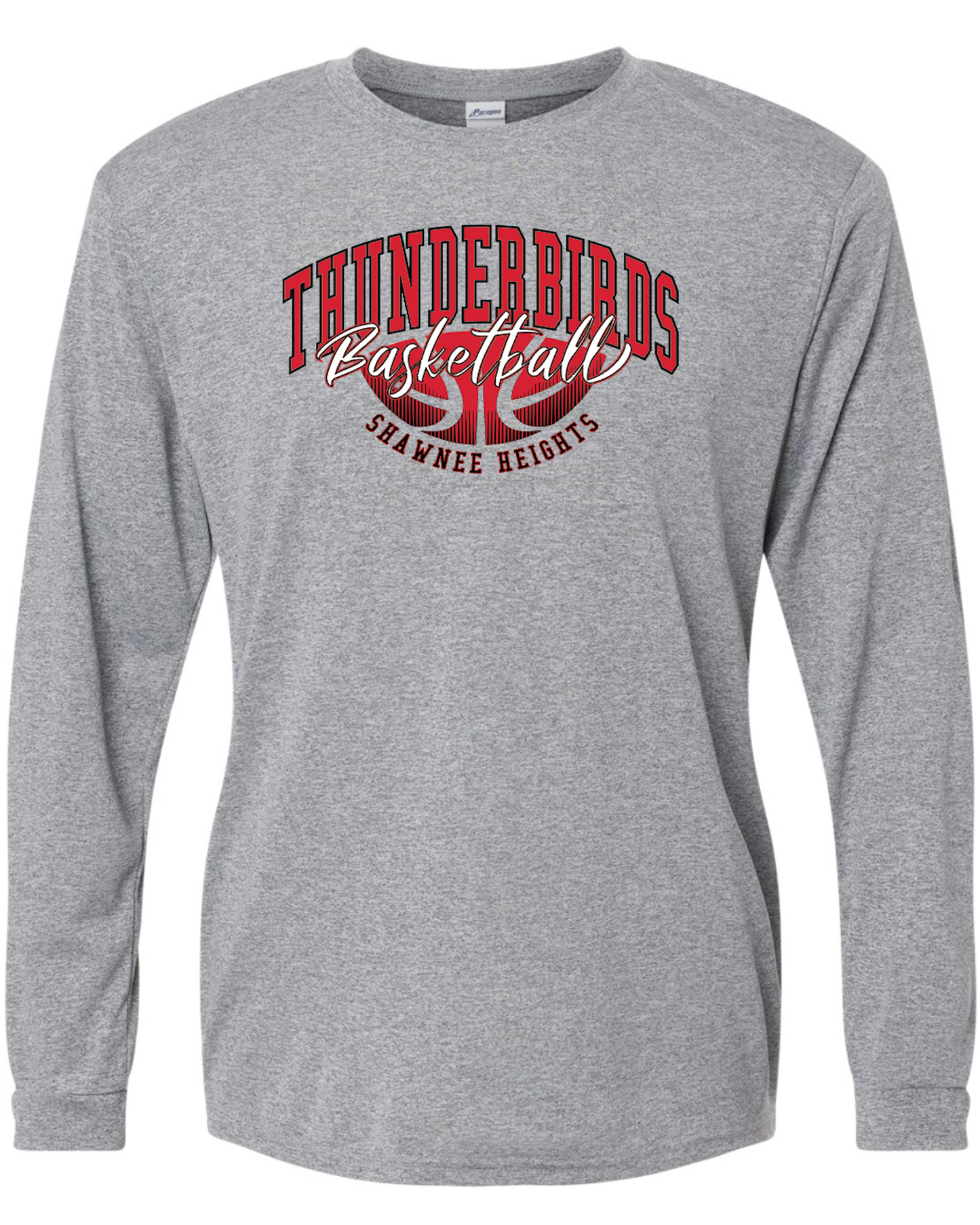 Thunderbirds Basketball Paragon Performance Long Sleeve T-shirt