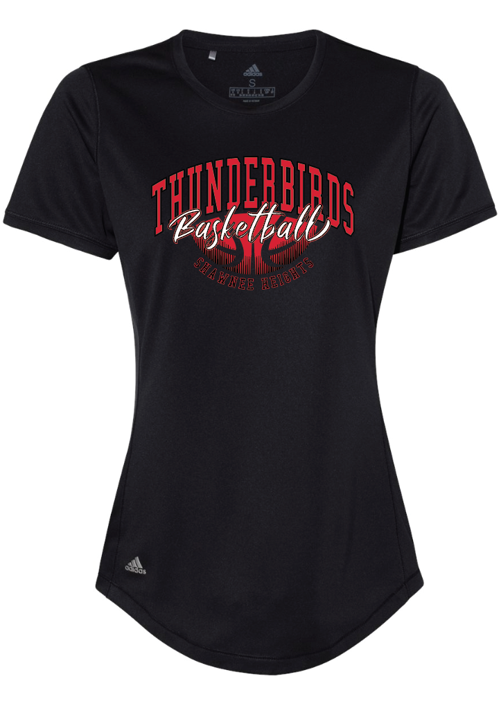 Thunderbird Basketball Adidas Womens Sports T-shirt