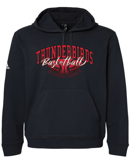 Thunderbird Basketball Adidas Fleece Hooded Sweatshirt