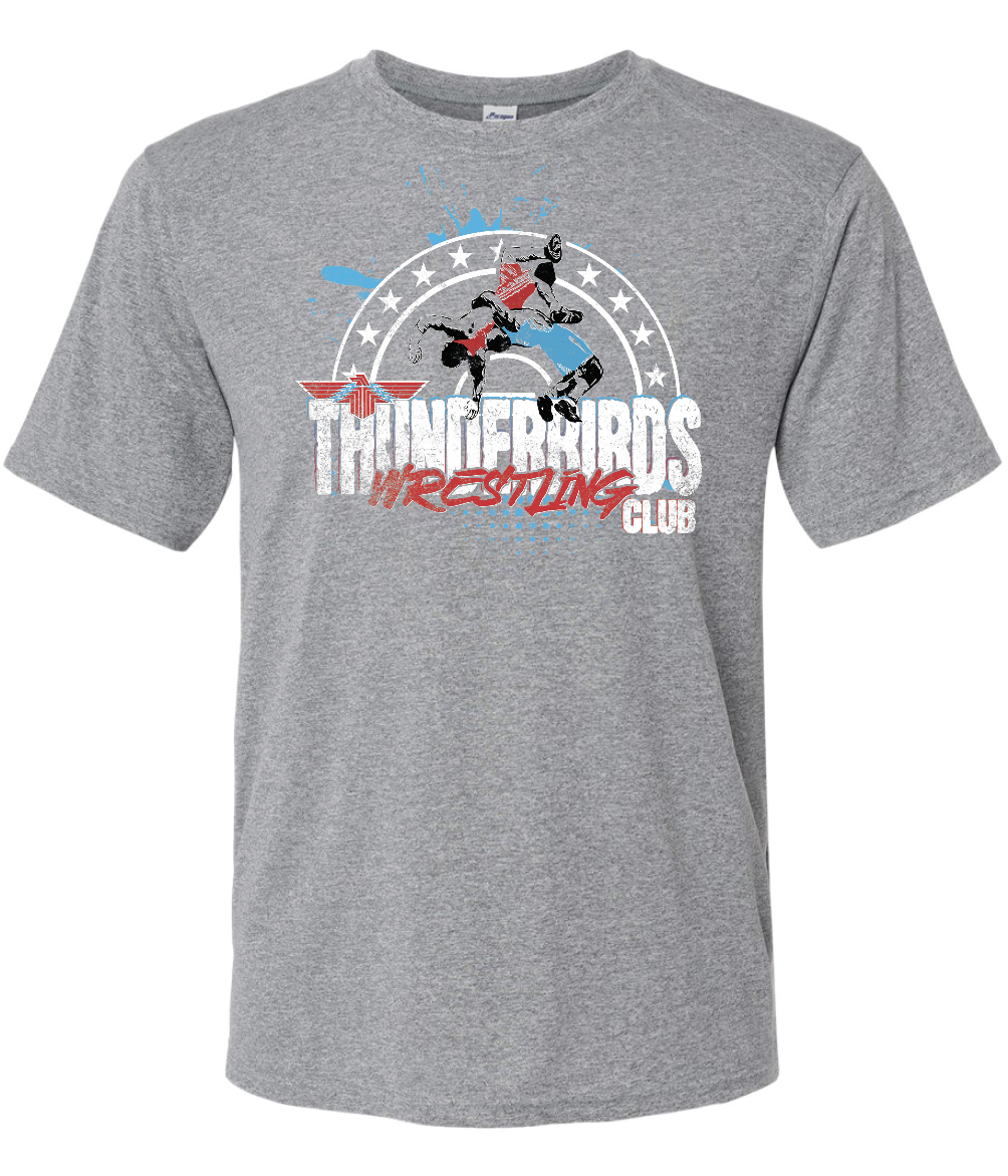 Tbird Wrestling Club Performance T-shirt