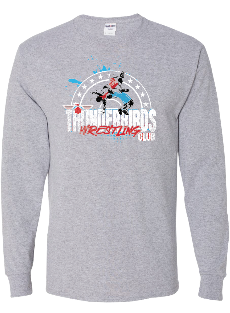 Tbird Wrestling Club Gildan Ultra Cotton Long Sleeve Tee