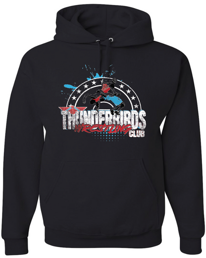 Tbird Wrestling Club Jerzees NuBlend® Hooded Sweatshirt