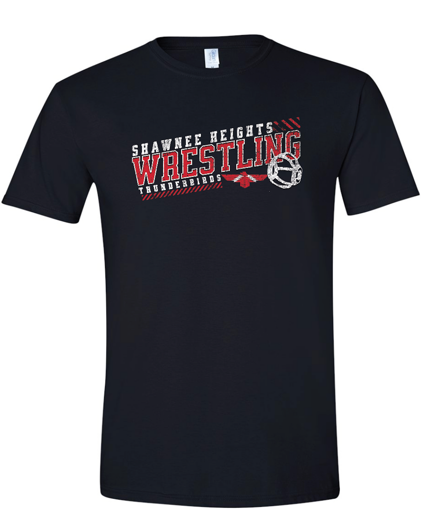 Shawnee Heights Wrestling Gildan Softstyle T-Shirt