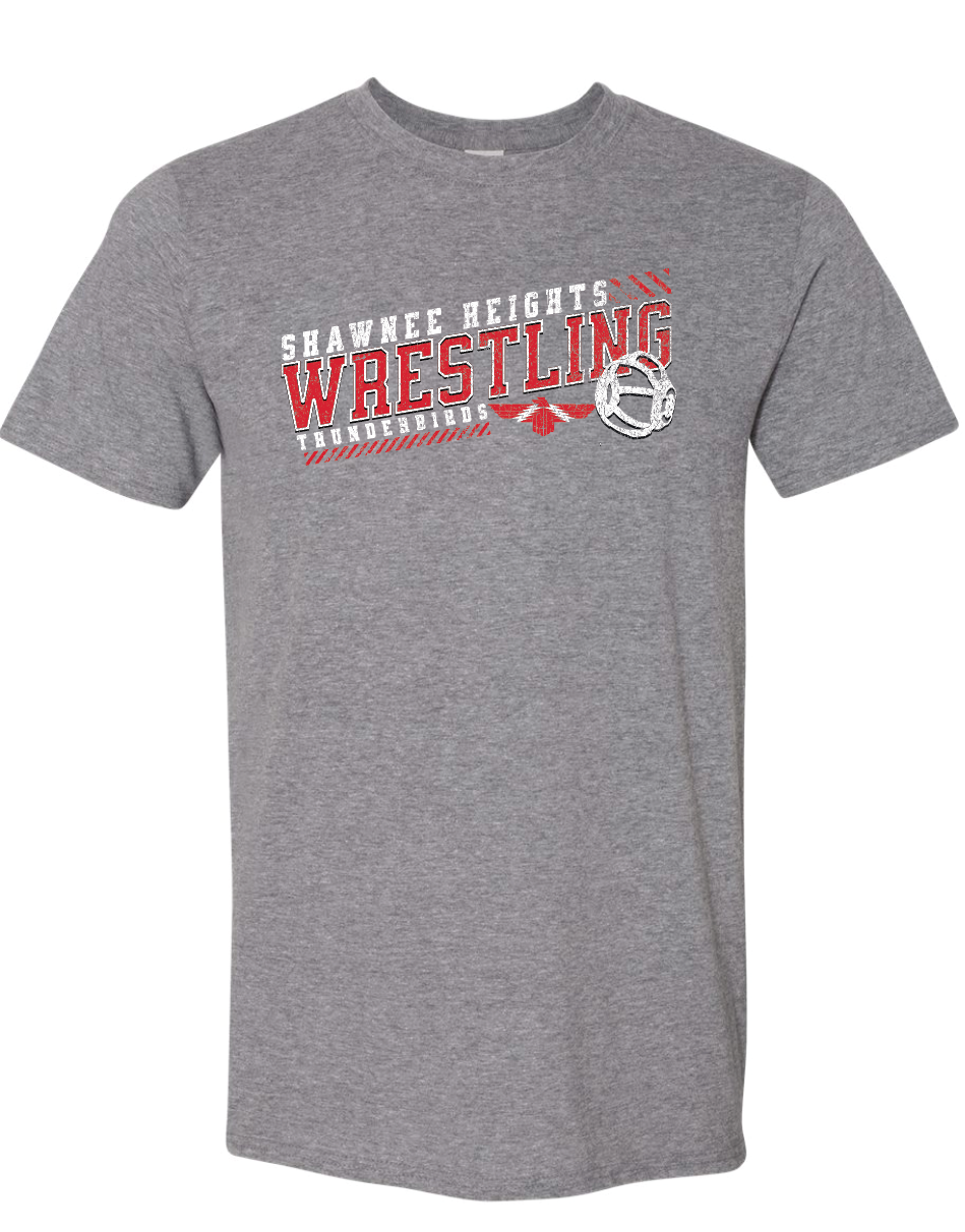 Shawnee Heights Wrestling Gildan Softstyle T-Shirt