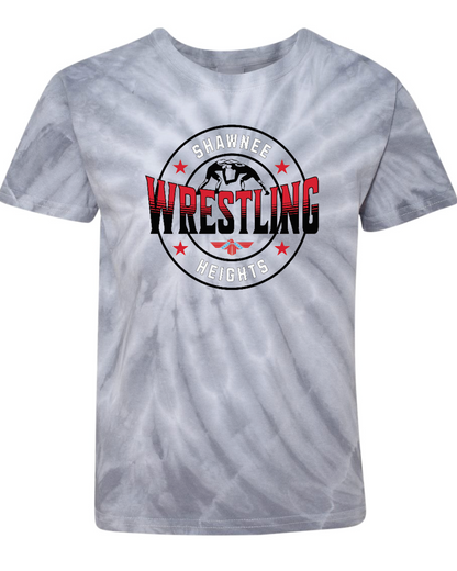 Thunderbirds Wrestling Tie Dye T-shirt