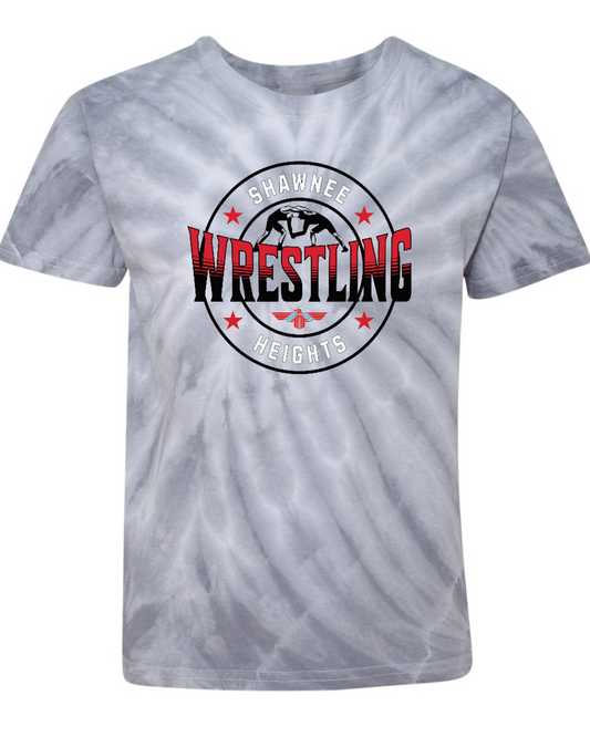 Thunderbirds Wrestling Tie Dye T-shirt