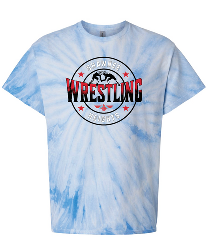 Thunderbirds Wrestling Tie Dye T-shirt