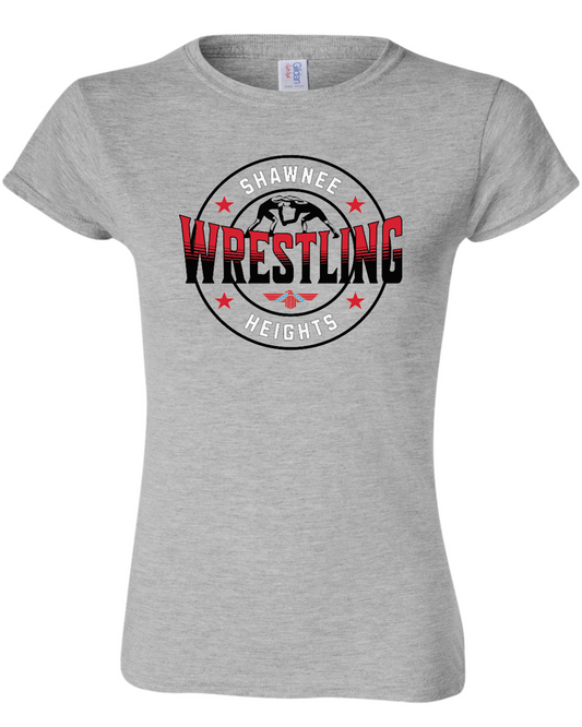 Thunderbird Wrestling Gildan Women's Cut Softstyle T-Shirt