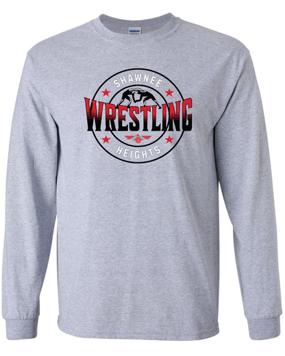 Thunderbirds Wrestling Gildan Ultra Cotton Long Sleeve T-Shirt