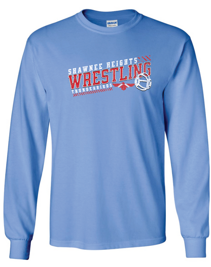 Shawnee Heights Wrestling Gildan Ultra Cotton Long Sleeve T-Shirt