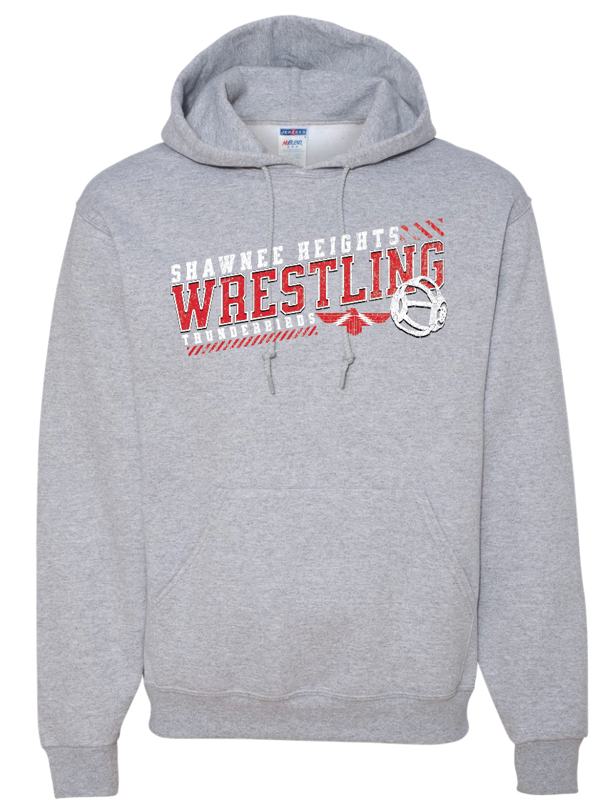 Shawnee Heights Wrestling Hooded Sweatshirt
