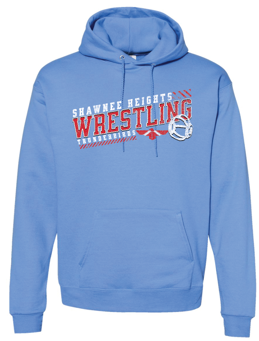 Shawnee Heights Wrestling Hooded Sweatshirt