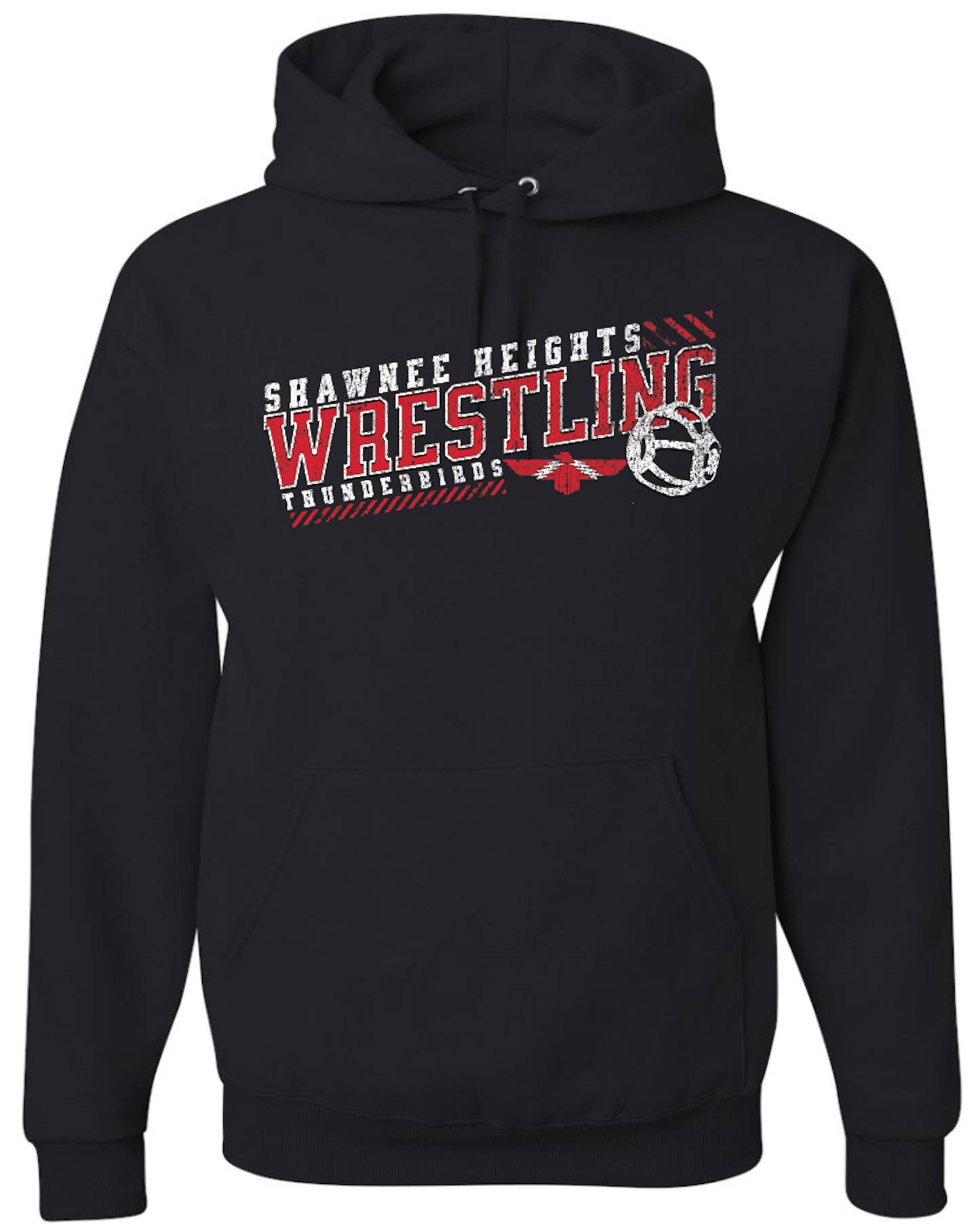 Shawnee Heights Wrestling Hooded Sweatshirt