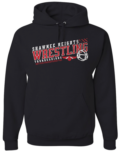 Shawnee Heights Wrestling Hooded Sweatshirt