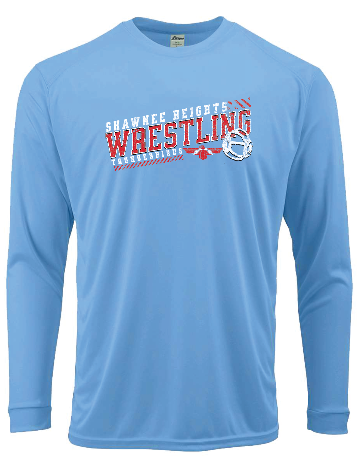 Shawnee Heights Wrestling Paragon Performance Long Sleeve T-shirt